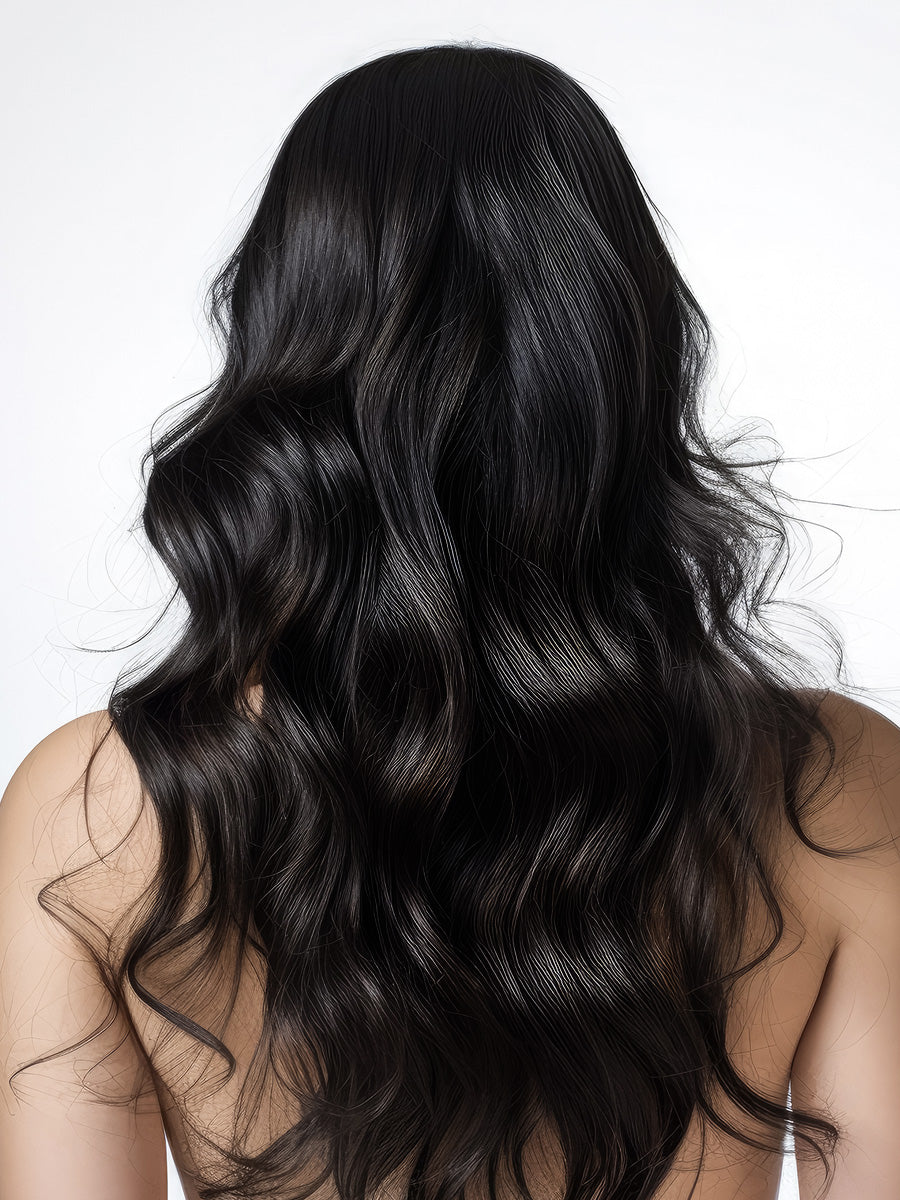 22 Inch Full Volume (I Tip) Hair Extensions #1 Black